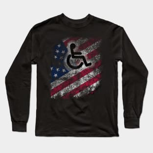 Disability Awareness America Long Sleeve T-Shirt